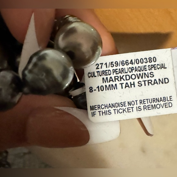Tahitian Baroque Pearl Necklace